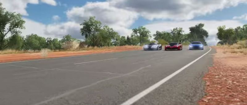 Their asphalt-road-edge-to-dirt transition work is excellent